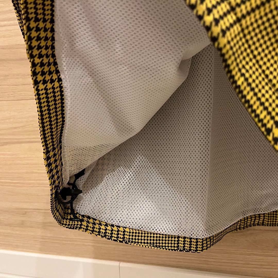 新品★25,300円 ジャックバニー ナイロンタフタ防風フーディブルゾン 黒黄L