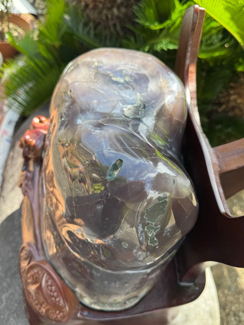 【一点物】ウルグアイ産　アメジスト聚宝盆