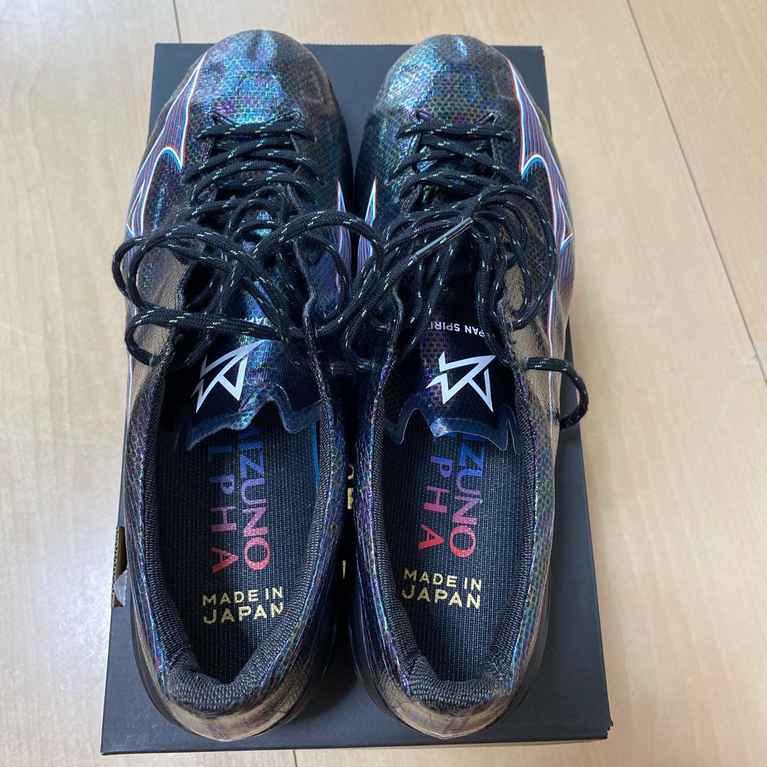 ★新品未使用・送料無料 ミズノ アルファ ジャパン 26cm ブラック★