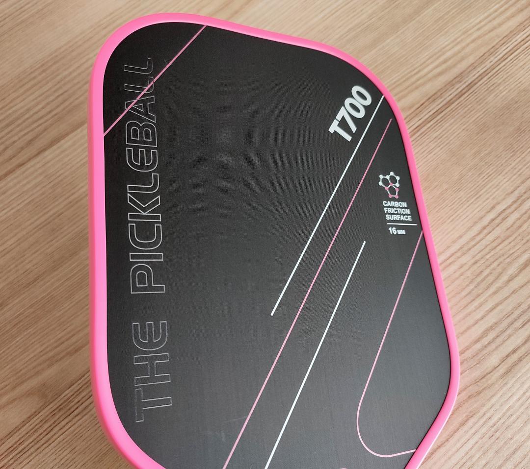 2個セット ピックルボール パドル T700生カーボン ピンク 青 カバー付き