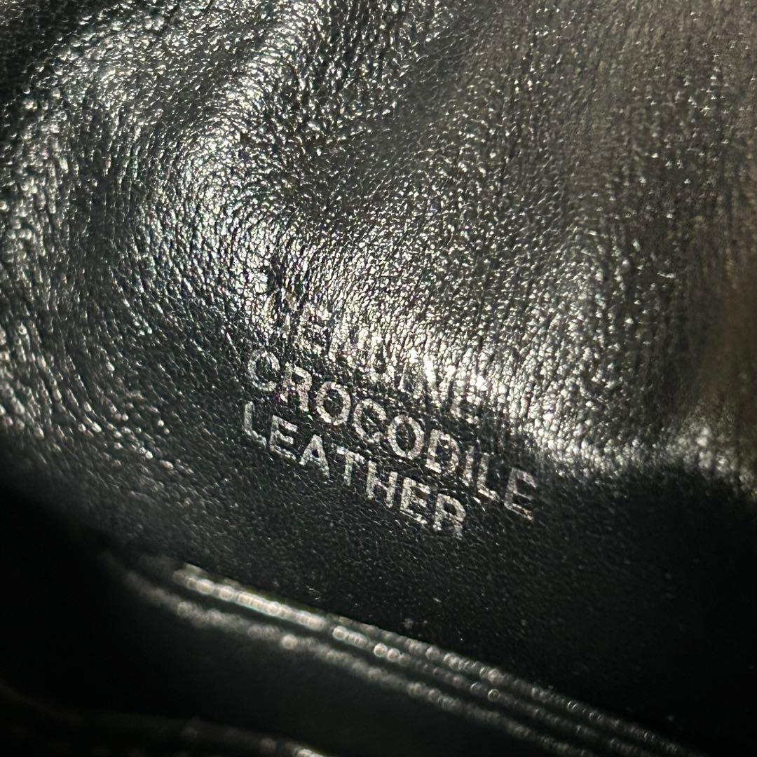 TAIRS テアーズ クロコダイル ショルダーバッグ　巾着型レザーバッグ