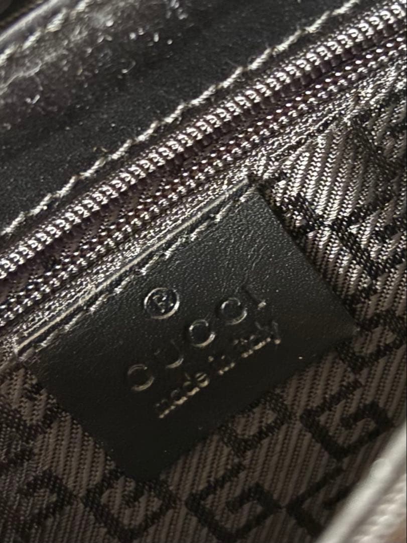 正規品★GUCCI★ブラック★ボディバッグ★保存袋付き ボディバッグ