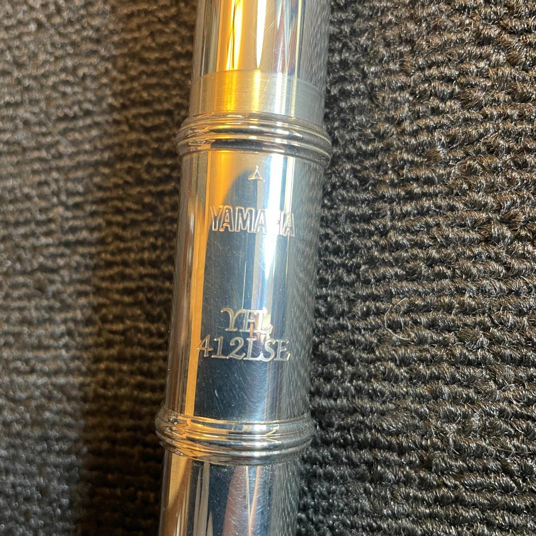 フルート　ヤマハ　YFL412LSE　頭：金銀　管：銀　FLUTE YAMAHA