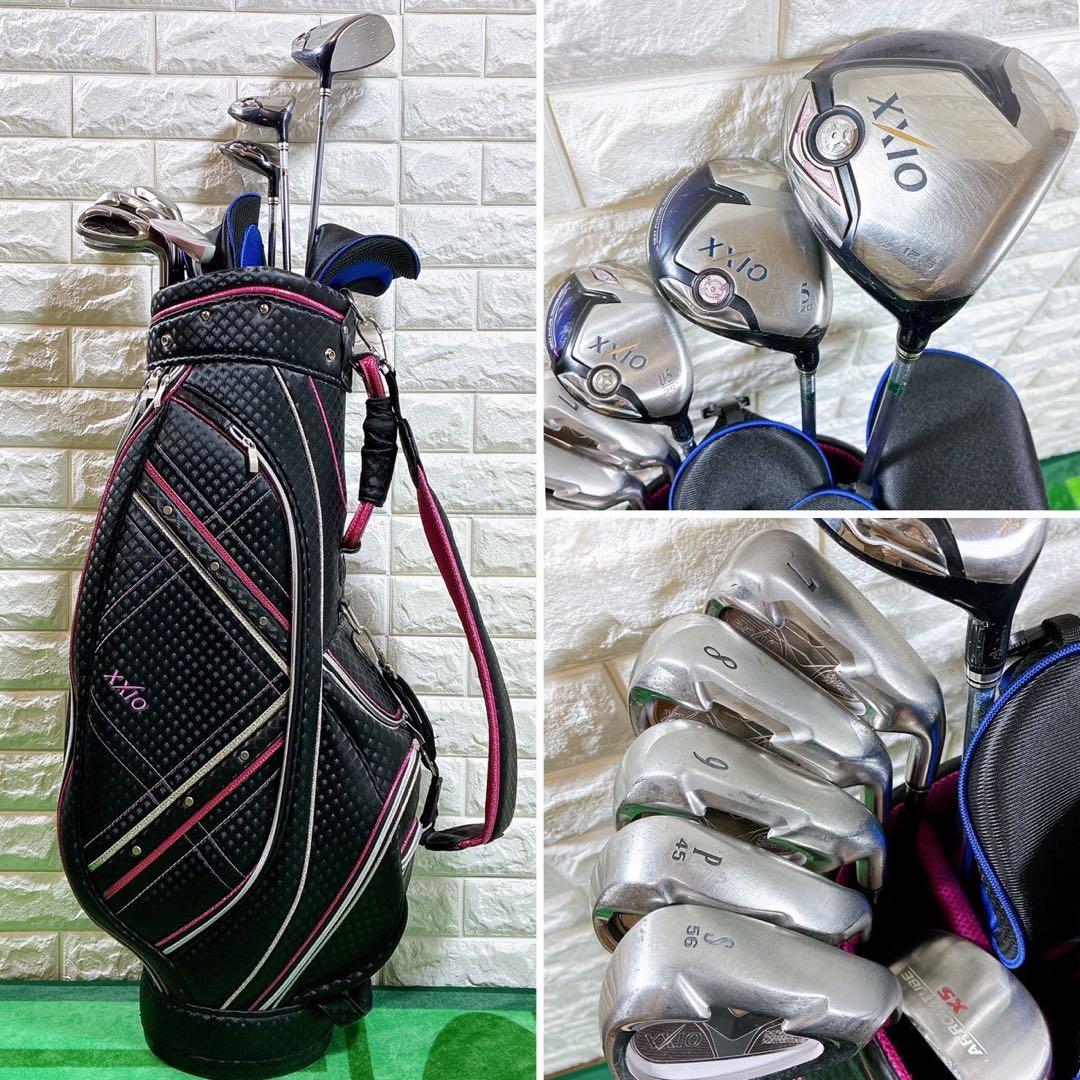 初心者 人気 ゼクシオ やさしく飛ばせるレディース向けゴルフクラブ 9本セット