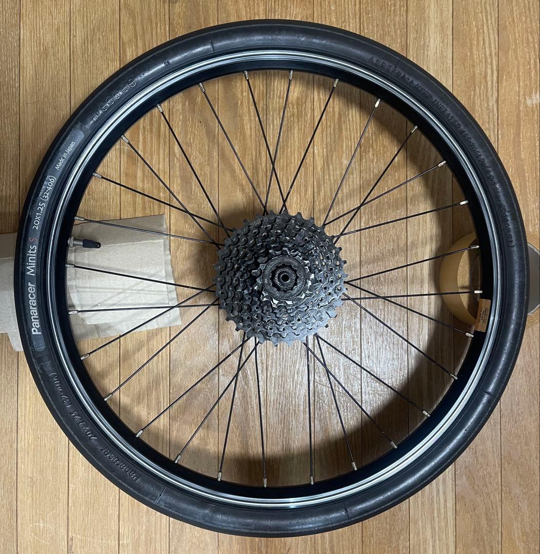 ブルーノベンチュラ純正ホイール、ミニッツS、スプロケ付きUSED品