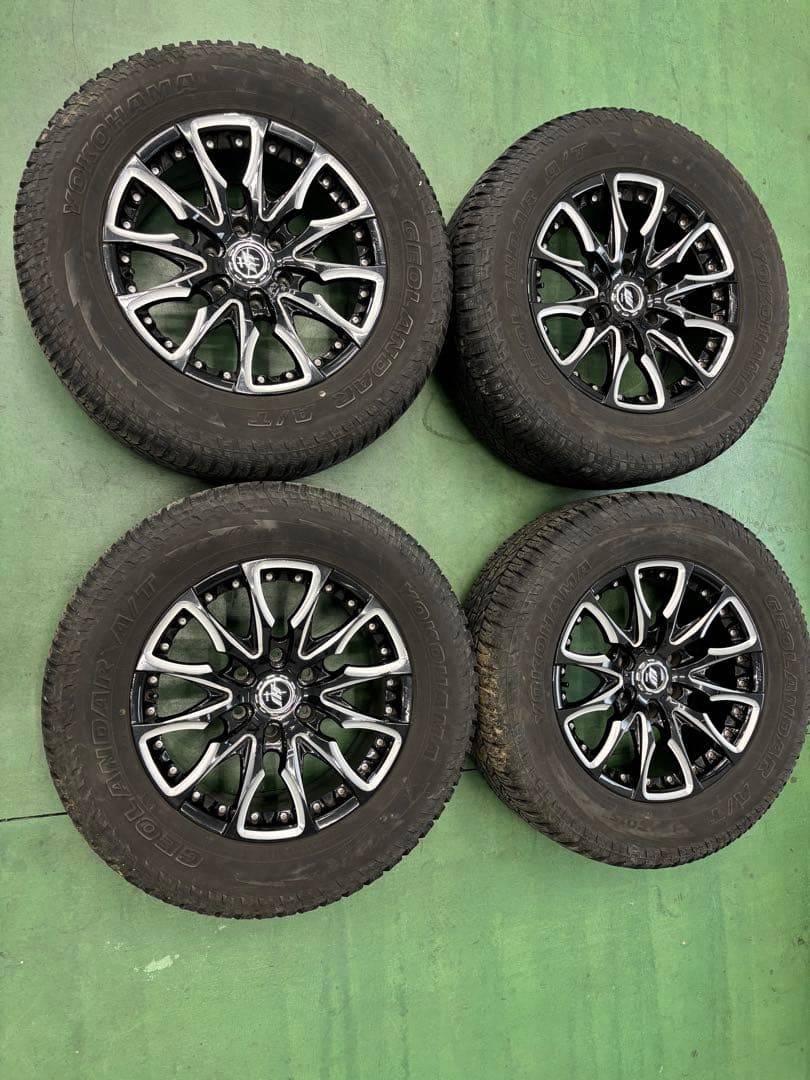 WORK CRAG PSV 18インチGEOLANDAR 4本　プラド　ホイール