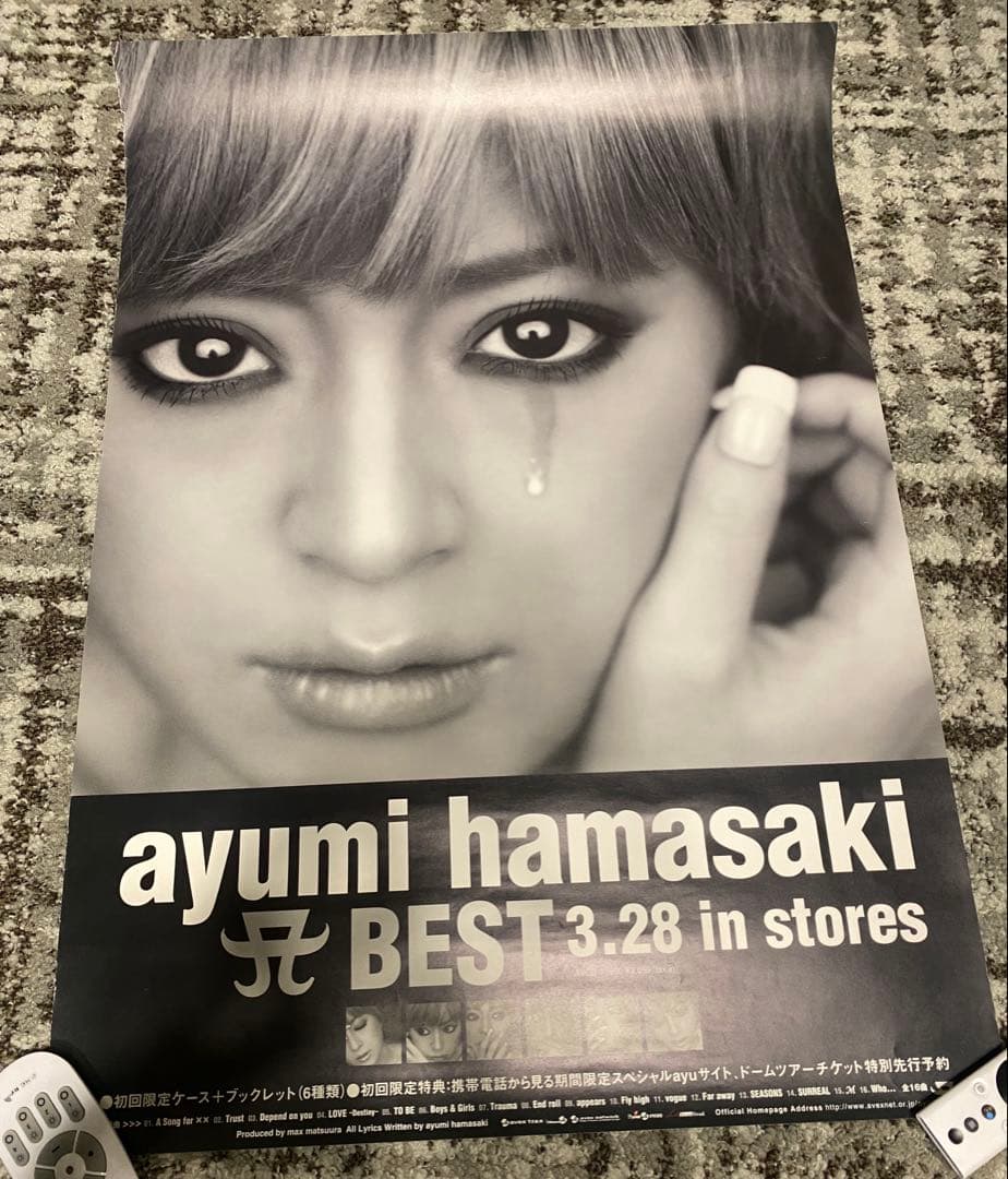 浜崎あゆみ B2 ポスター A BEST