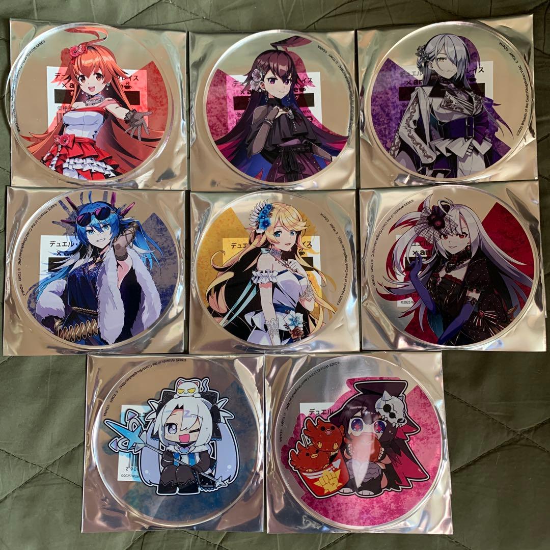 デュエプレフェスコラボカフェ　コースターコンプリートセット