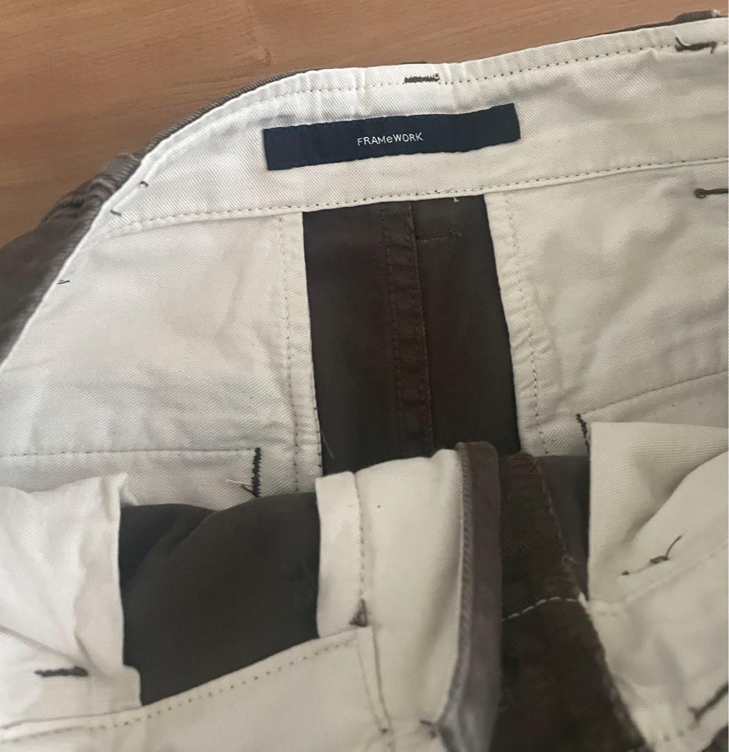 FRAMeWORK OVER SIZED CHINO パンツ