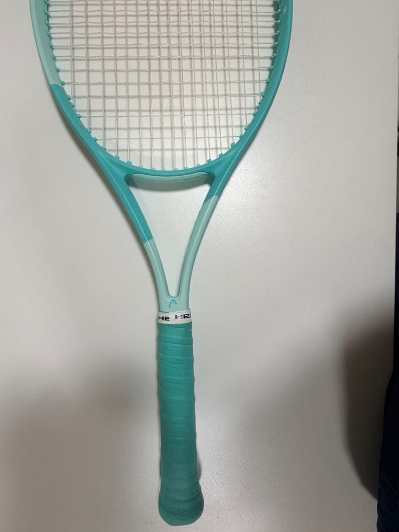 HEAD 硬式テニスラケット ミントグリーン　ケース付き❗️