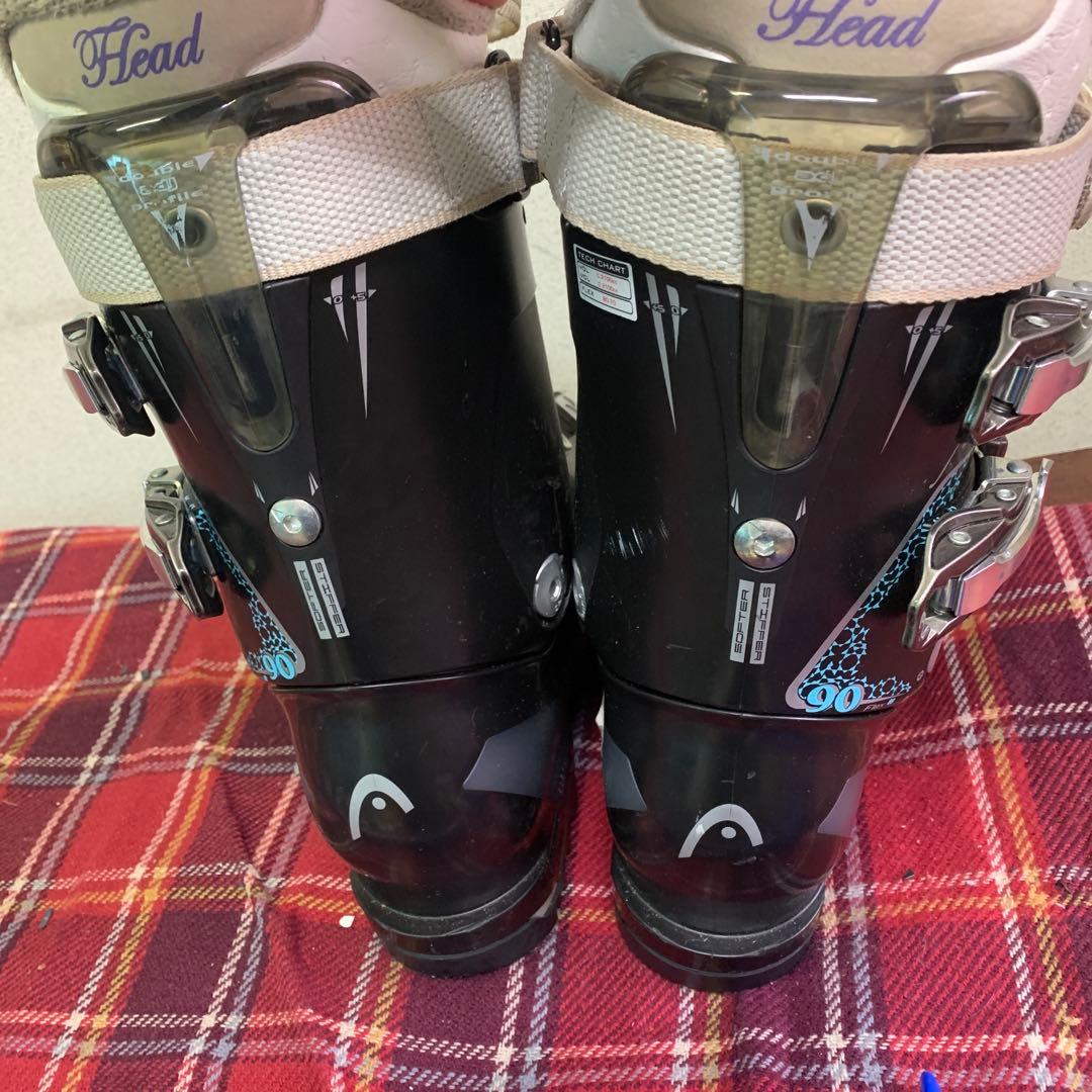 女性用ミッドスキー アトミック ブーツ ストック セット