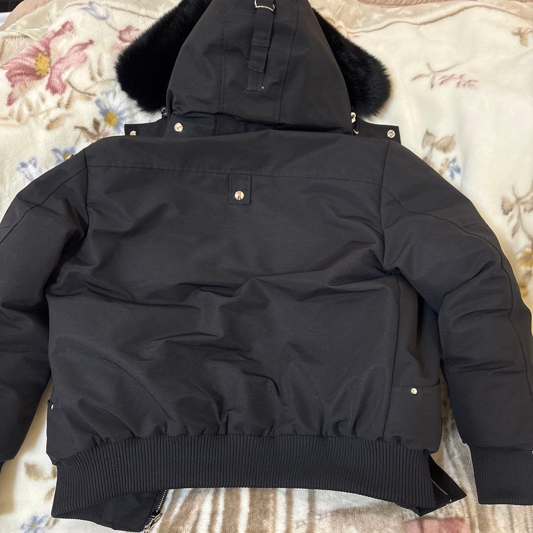 Moose Knuckles ブラックダウンジャケット　S