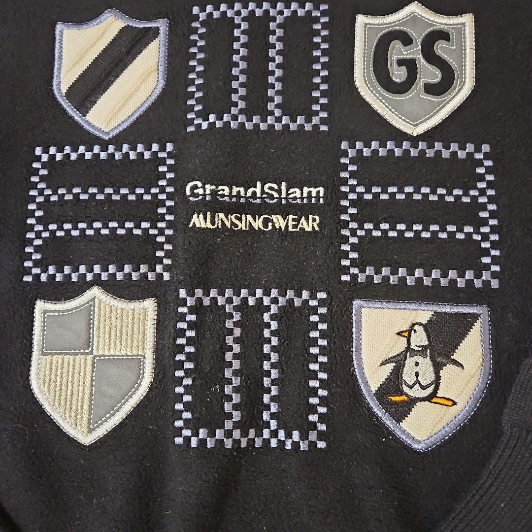 Munsingwear セーター☆黒色☆ 裏起毛 3L