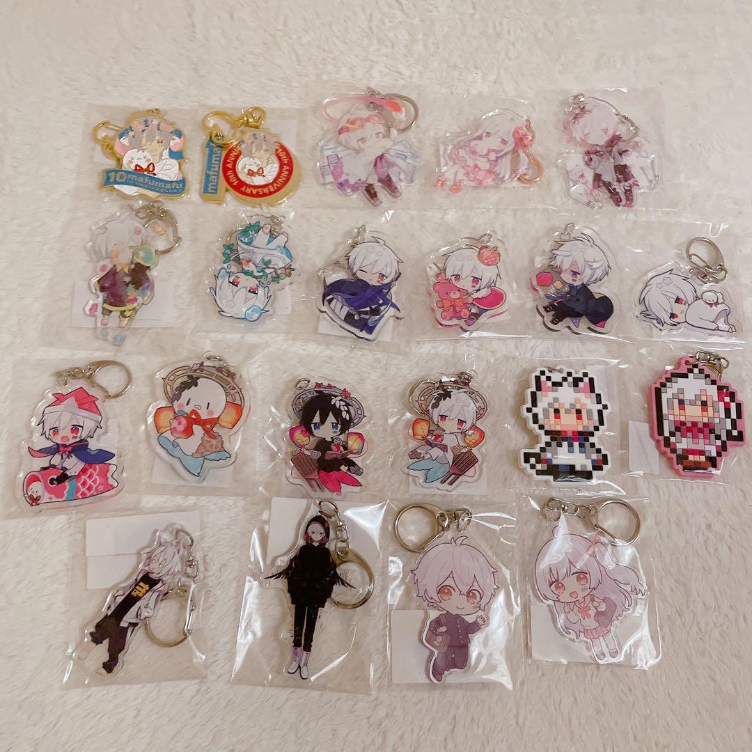 まふまふ グッズ アクキー 缶バッジ クリアファイル ラバーバンド ペンライト