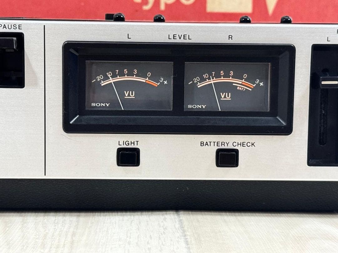 【動作品】レア｜SONY デンスケ TC-2800｜高音質レトロカセット当時物