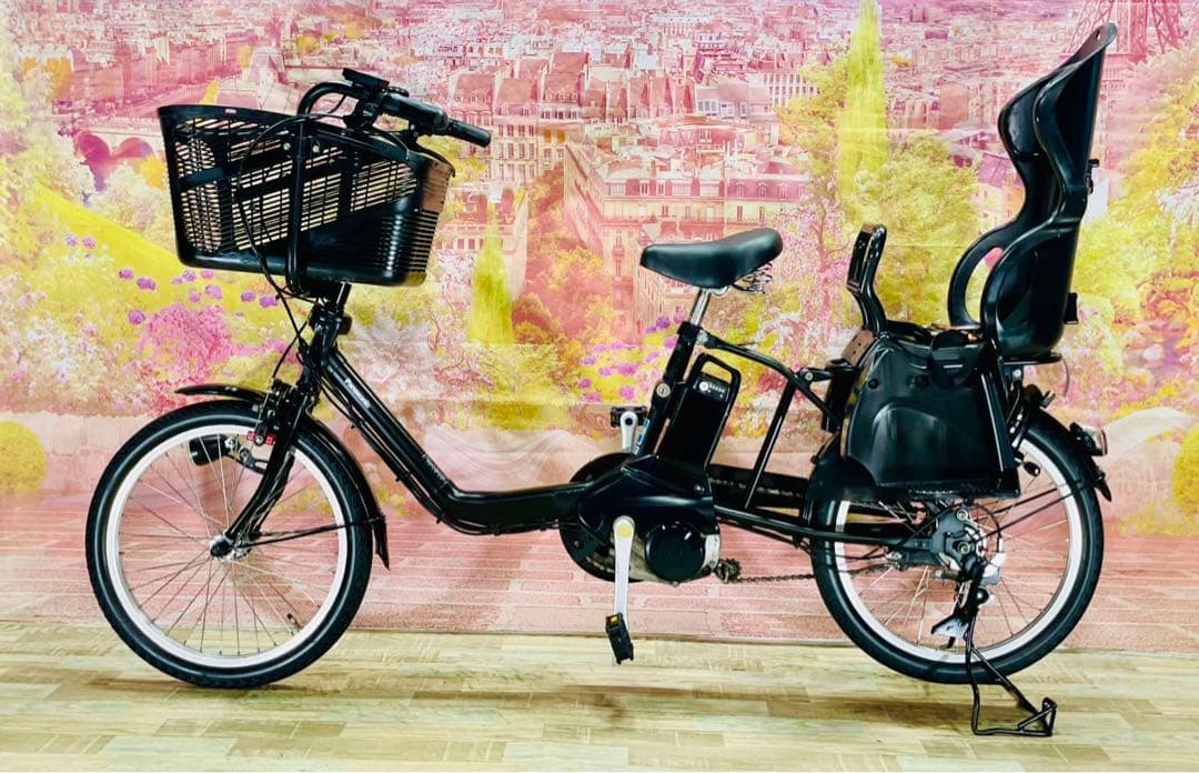 K2696 電動自転車パナソニック ギュット 子供乗せ 20インチ 送料無料