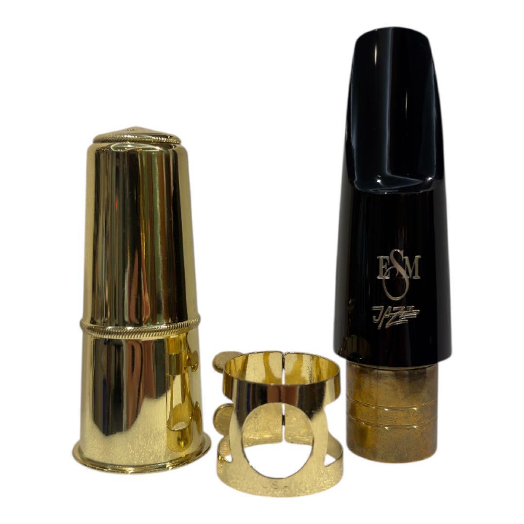 【新古品】ESM テナーサックス マウスピース ジャズ メタルリング 7