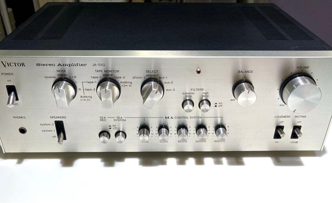 VICTOR プリメインアンプ JA-S5G ビクター 動作品