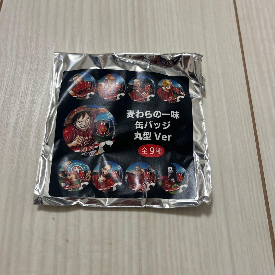 ONE PIECE ワンピース 浦和レッズ 丸型 缶バッジ サンジ