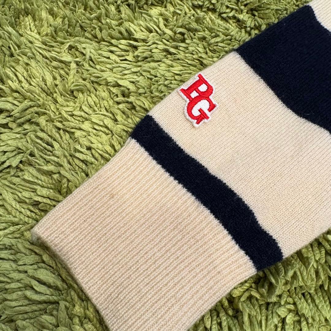 パーリーゲイツ PEARLYGATES ニットセーター ボーダー カシミア混 0