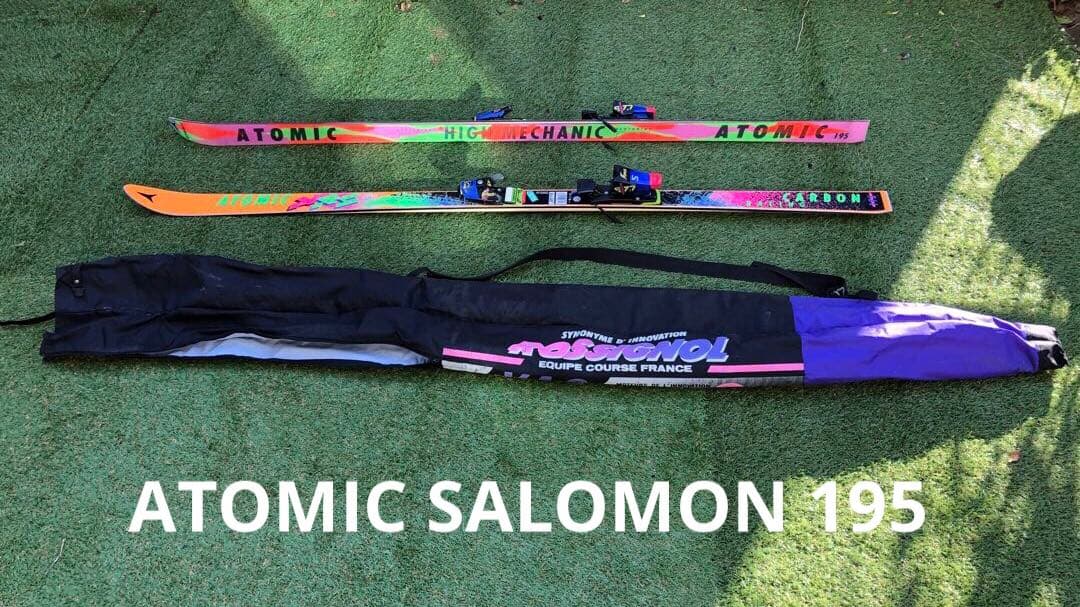 Atomic High Mechanic スキーセット　SALOMON 金具