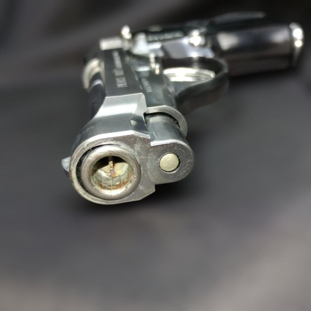 モデルガン マルシン M84 シルバーABS 中古　センターファイア