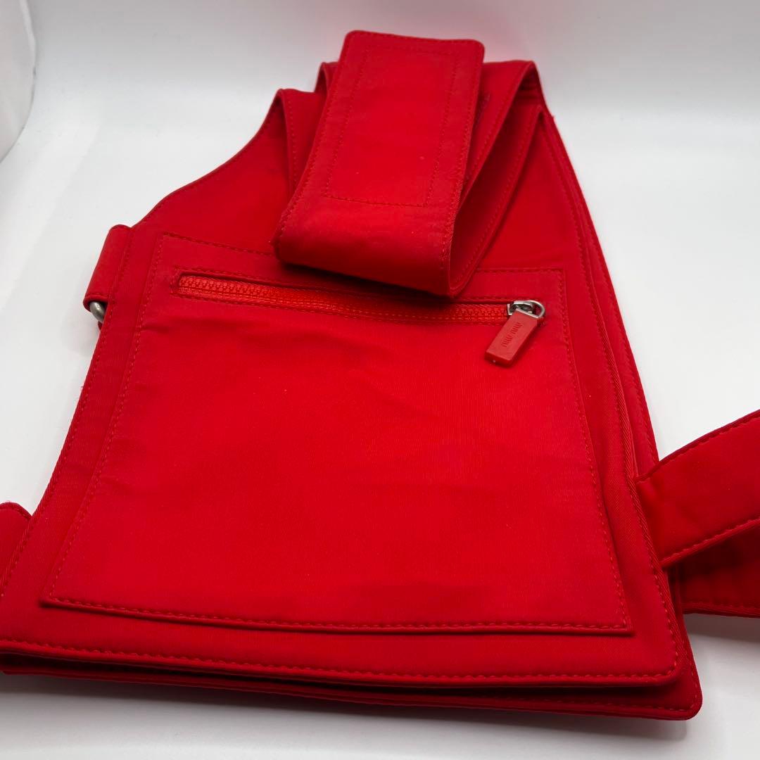 希少❗️miumiu ☆’99 ホルスターボディーバッグ アーカイブ カード有！