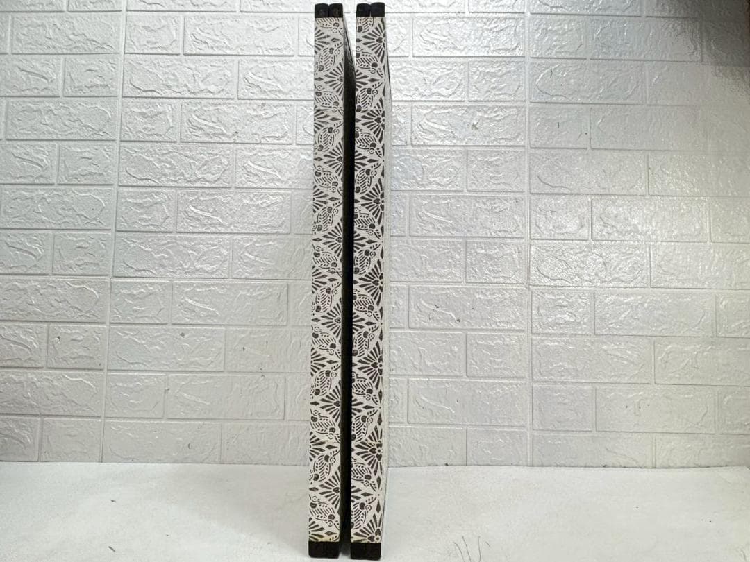 11-11-1 屏風 びょうぶ 牡丹 ぼたん 松風 金 折り畳み 和風 アート