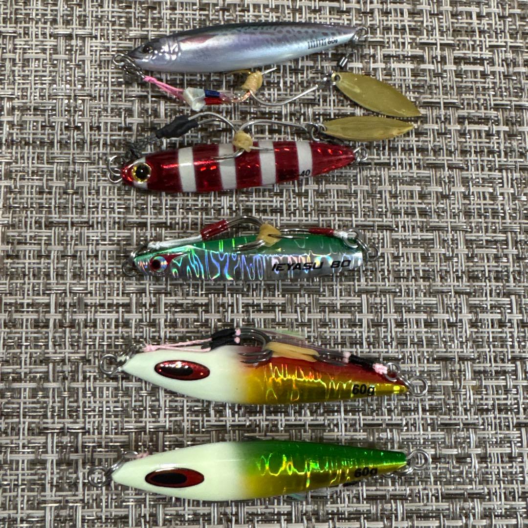 ボーズレスTGイエヤス ソルティガFKジグ 他