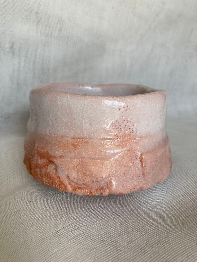 山田正和／絵志野茶碗／B B11