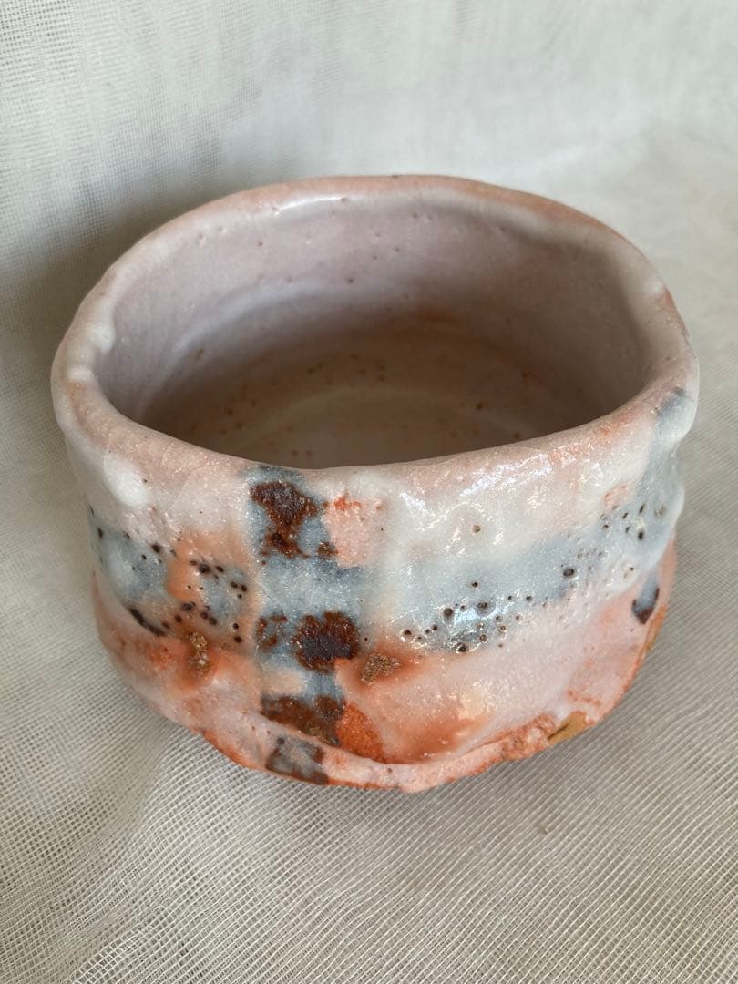 山田正和／絵志野茶碗／B B11