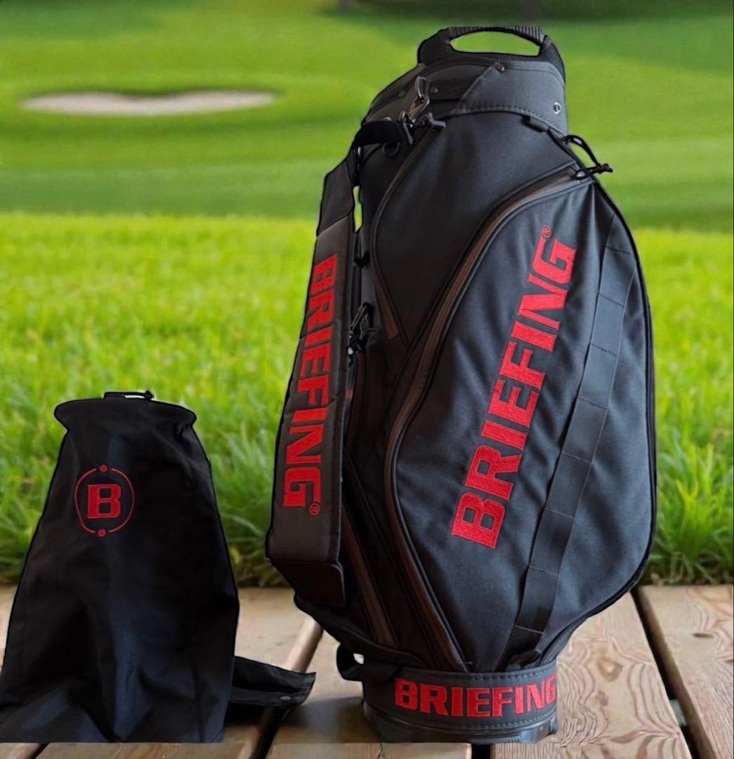 BRIEFING ブリーフィングゴルフ　キャディバッグ　CR-5 #02 黒