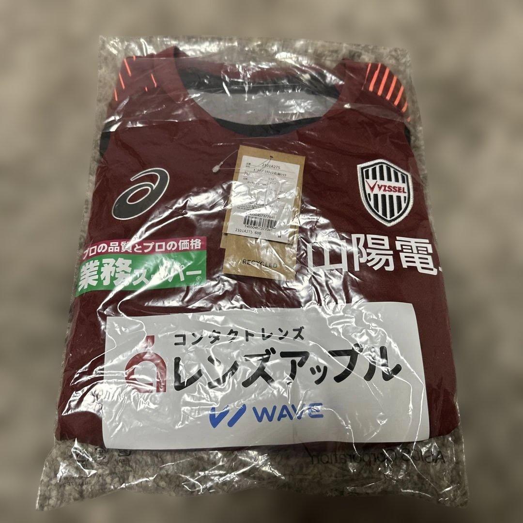 ヴィッセル神戸　長袖プラクティスシャツ　Mサイズ