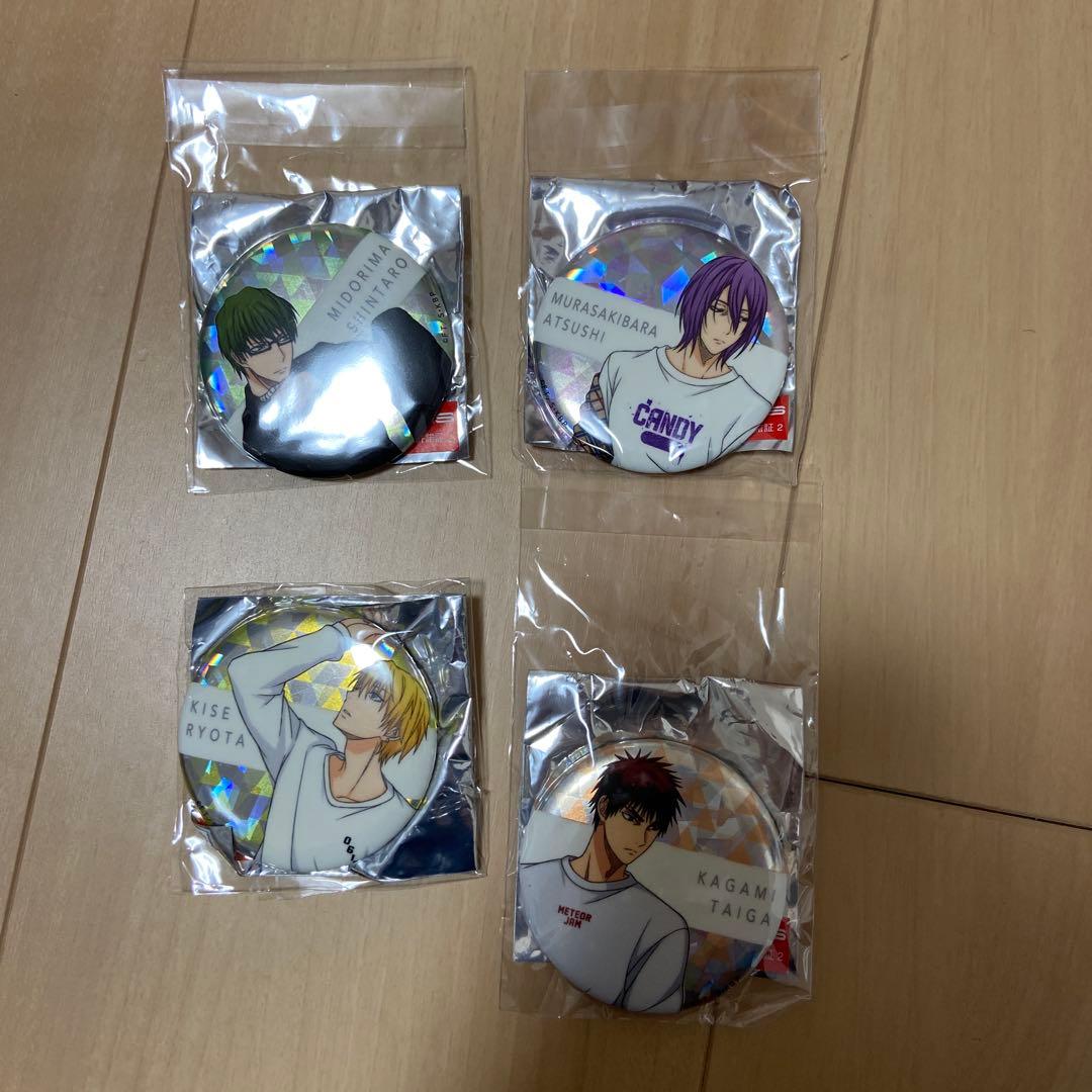 黒子のバスケ　ホログラム缶バッジ　セット