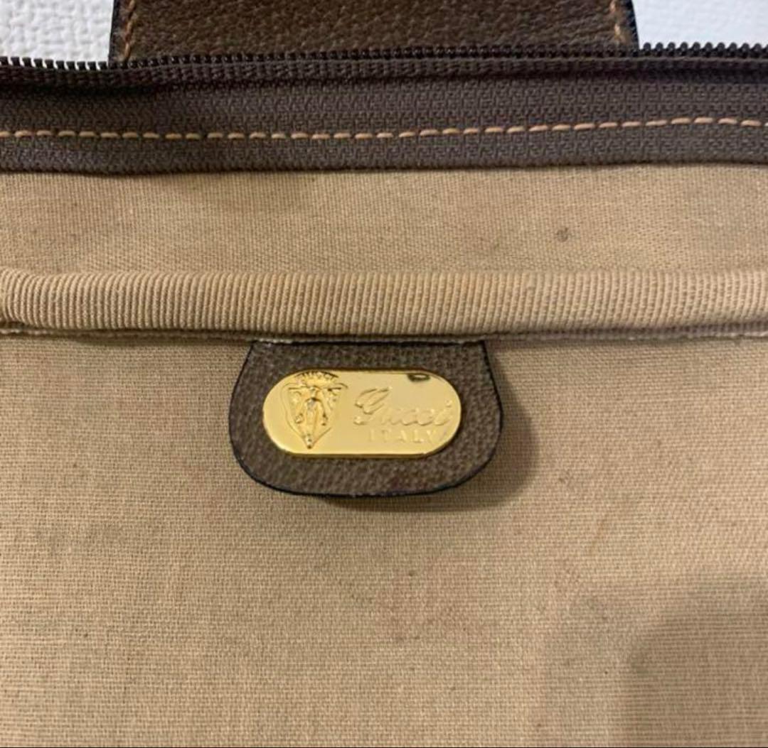 VINTAGE OLD GUCCI トラベルバッグ【あや】