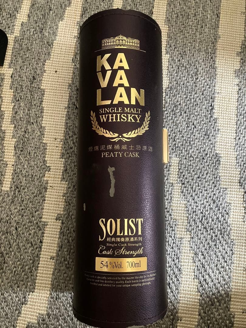 カバラン　ソリスト ピーティーカスク　カスクストレングス 700ml