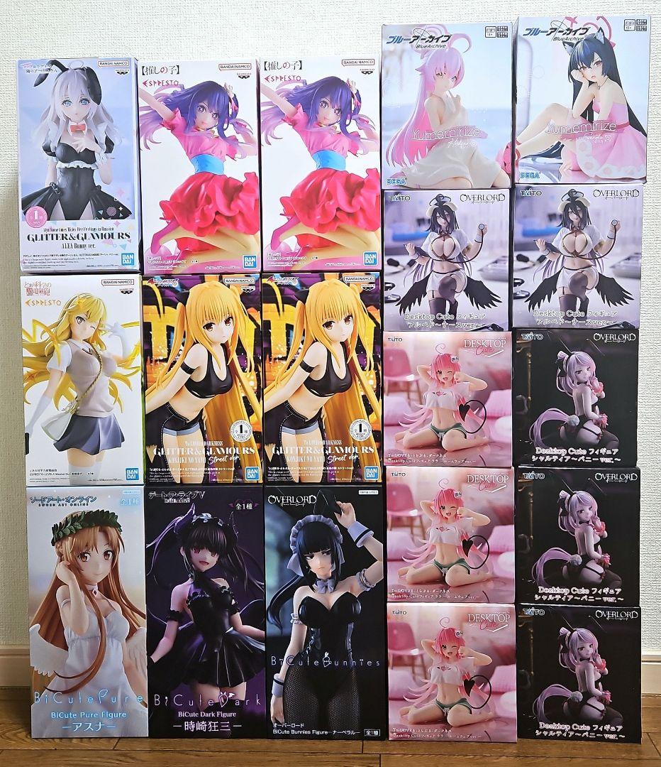 【新品未開封】プライズフィギュア 19個　最新多数・美少女系