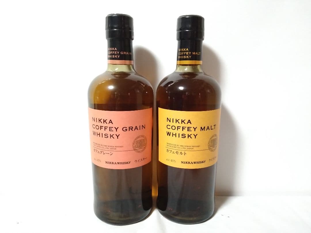 ニッカ　カフェグレーンとカフェモルトのセット