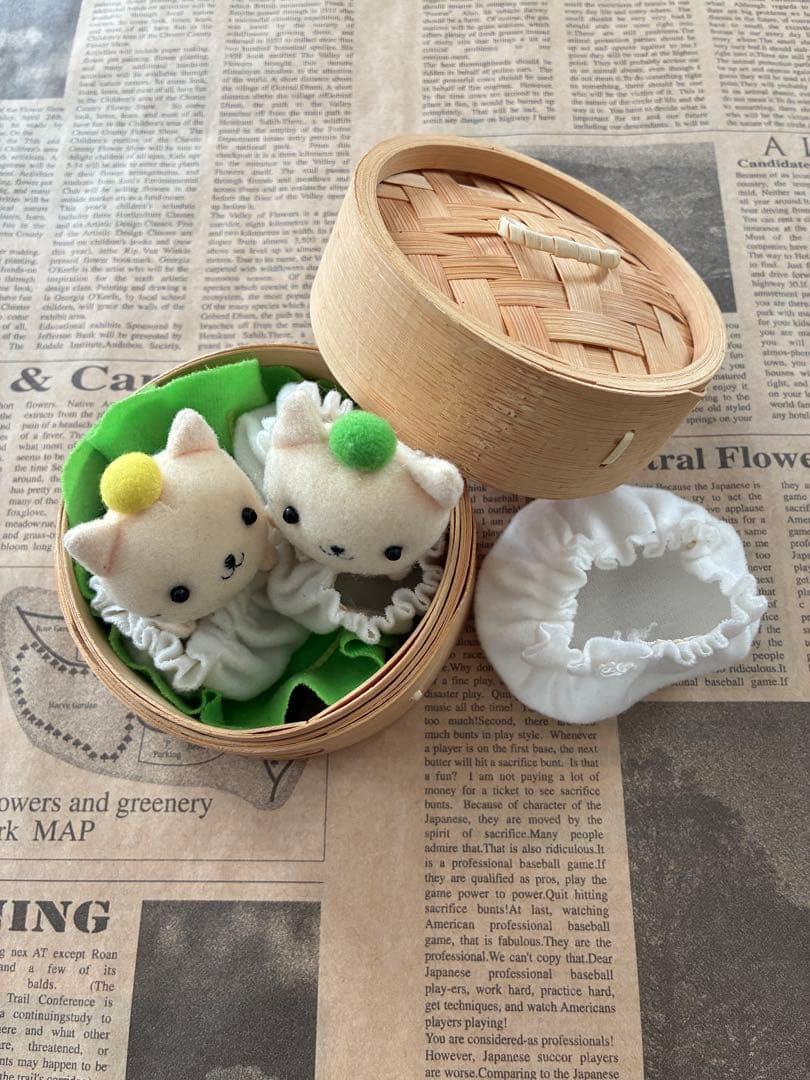 にゃんにゃんにゃんこ　にゃんこ飯店　組み立てにゃんこしゅうまい