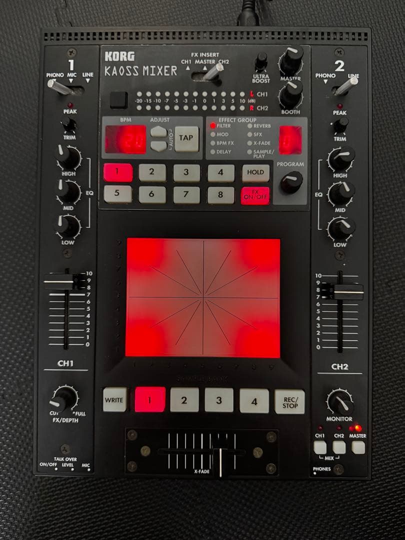 KORG KAOSS MIXER DJミキサーKM-2
