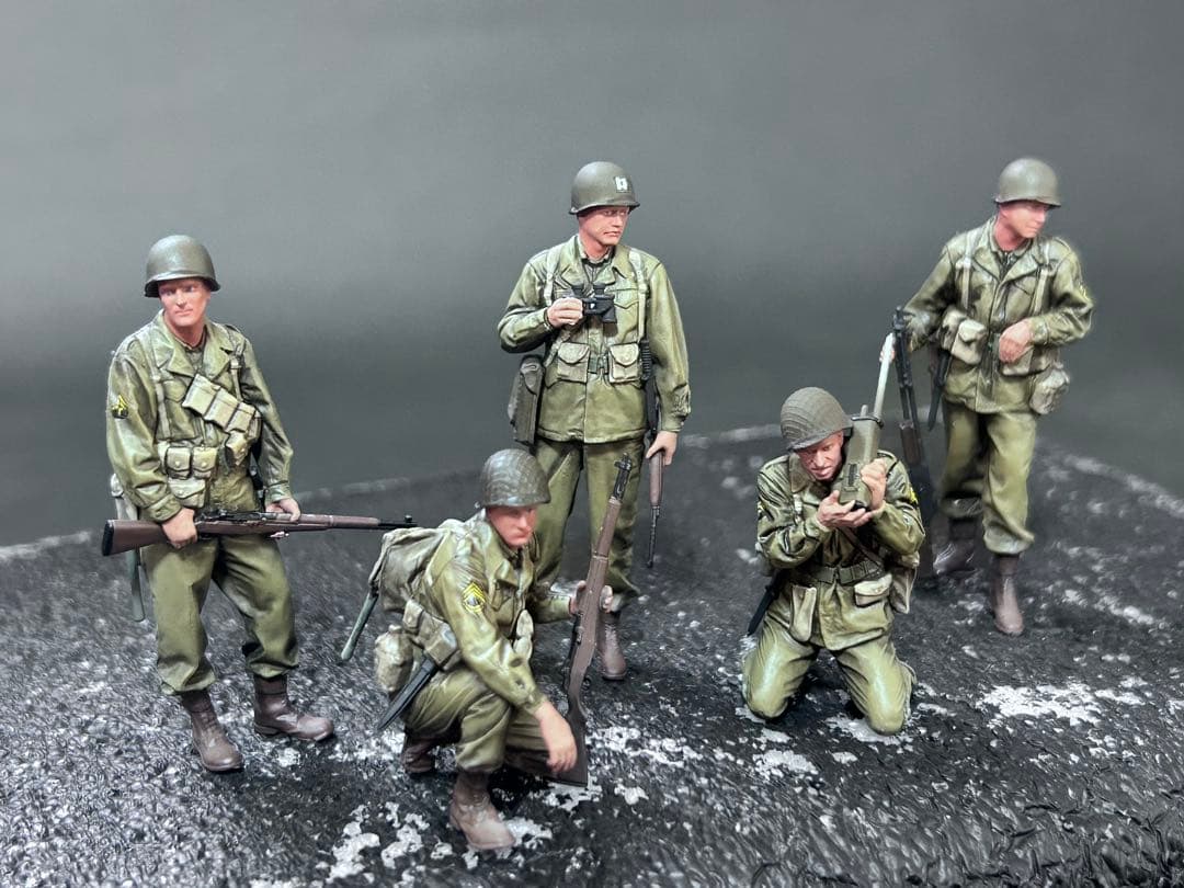 1/35 アメリカ偵察兵セット　塗装済み完成品　タミヤ