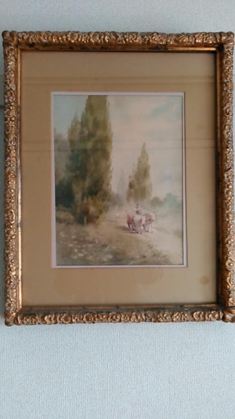 水彩画　風景画