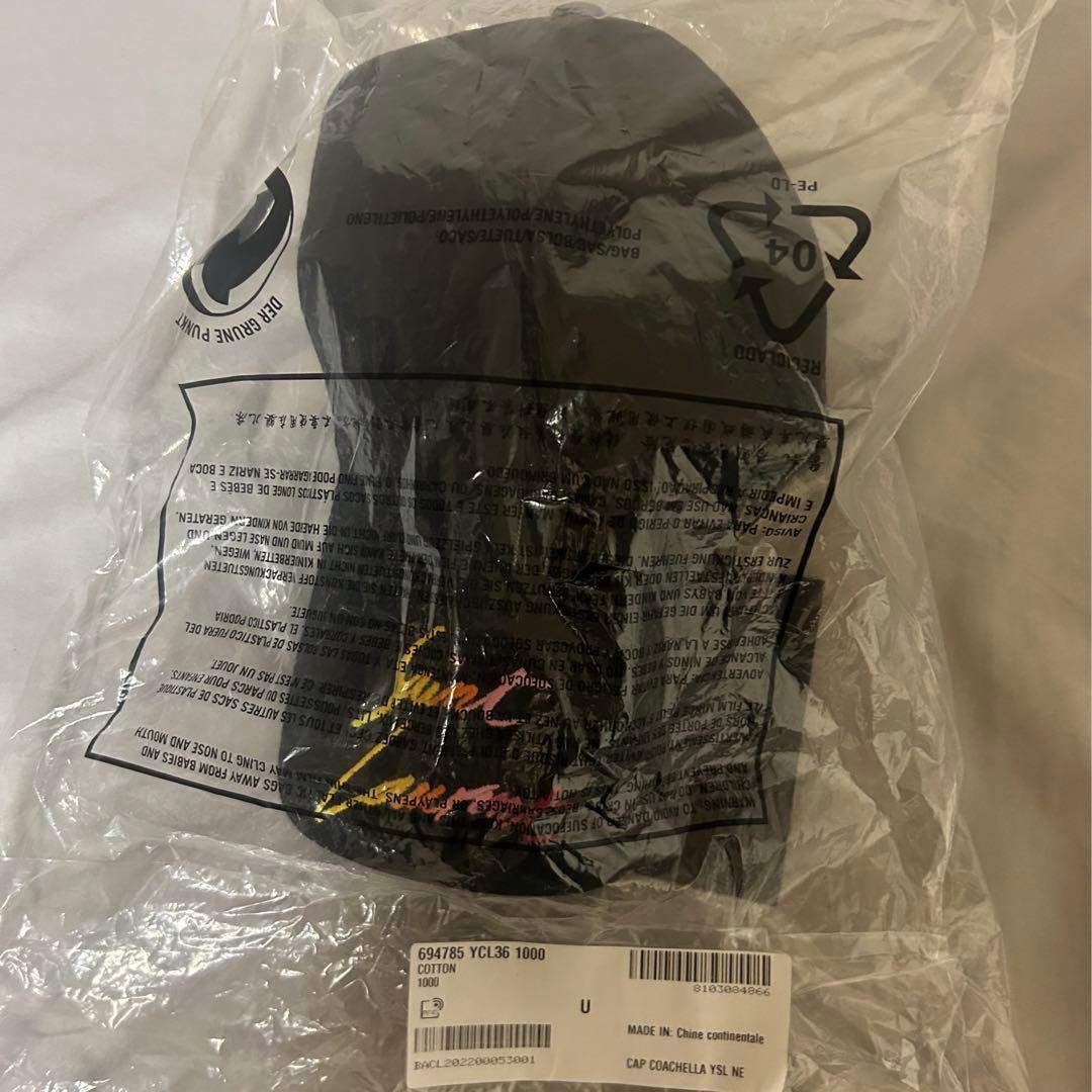 ★SAINT LAURENT★YCL36×New Era★ベースボールキャップ★