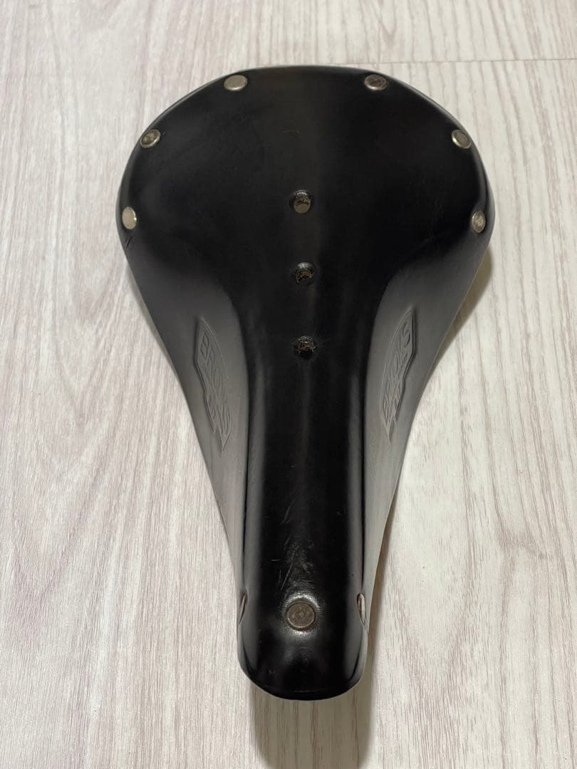 BROOKS ブラックレザーサドル