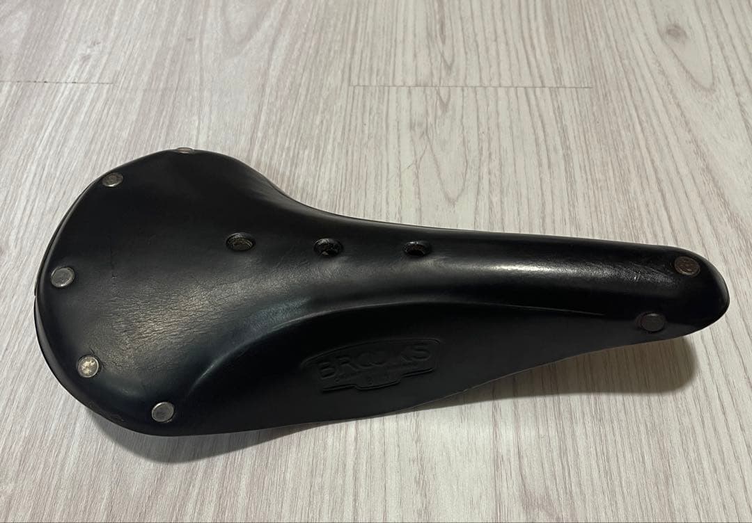 BROOKS ブラックレザーサドル