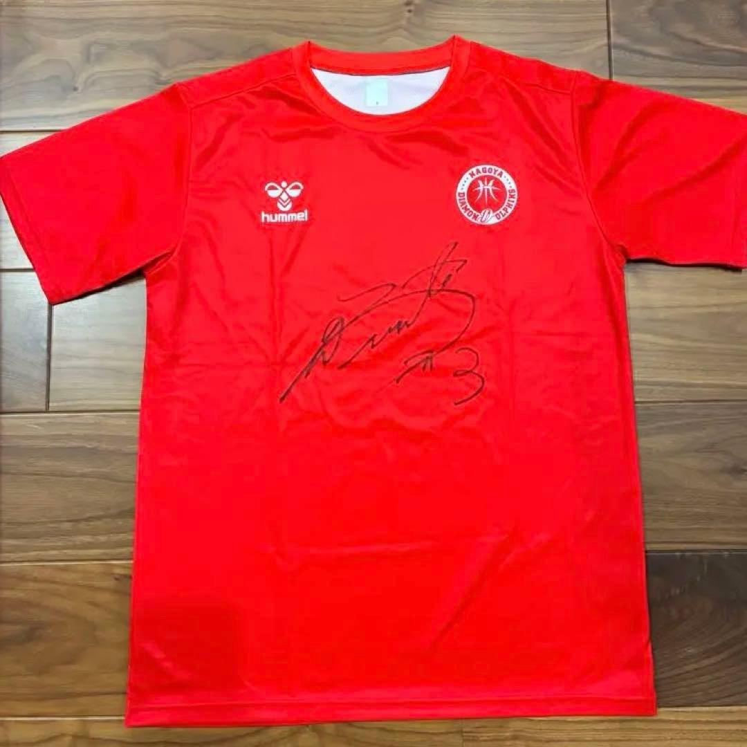 名古屋ダイヤモンドドルフィンズ　3番　加藤嵩都　サイン入りTシャツ　新品未使用