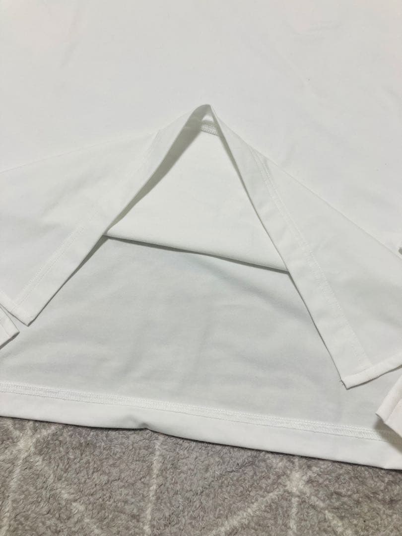 新品 パーリーゲイツ ジャックバニー 起毛ベア天 モックネックシャツ(6)LL白