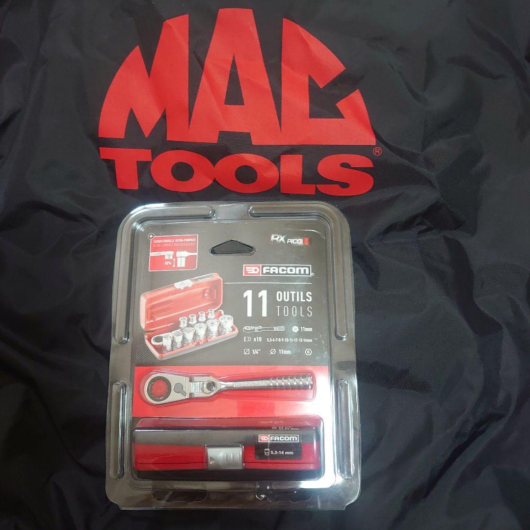 FAcom 1/4 メトリック　ウルトラコンパクトラチェット、ソケットセット新品