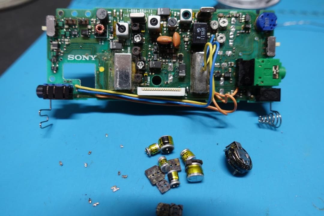 整備動作品 SONY ICF-SW1 PLLシンセサイザー・ラジオ 取説CD付