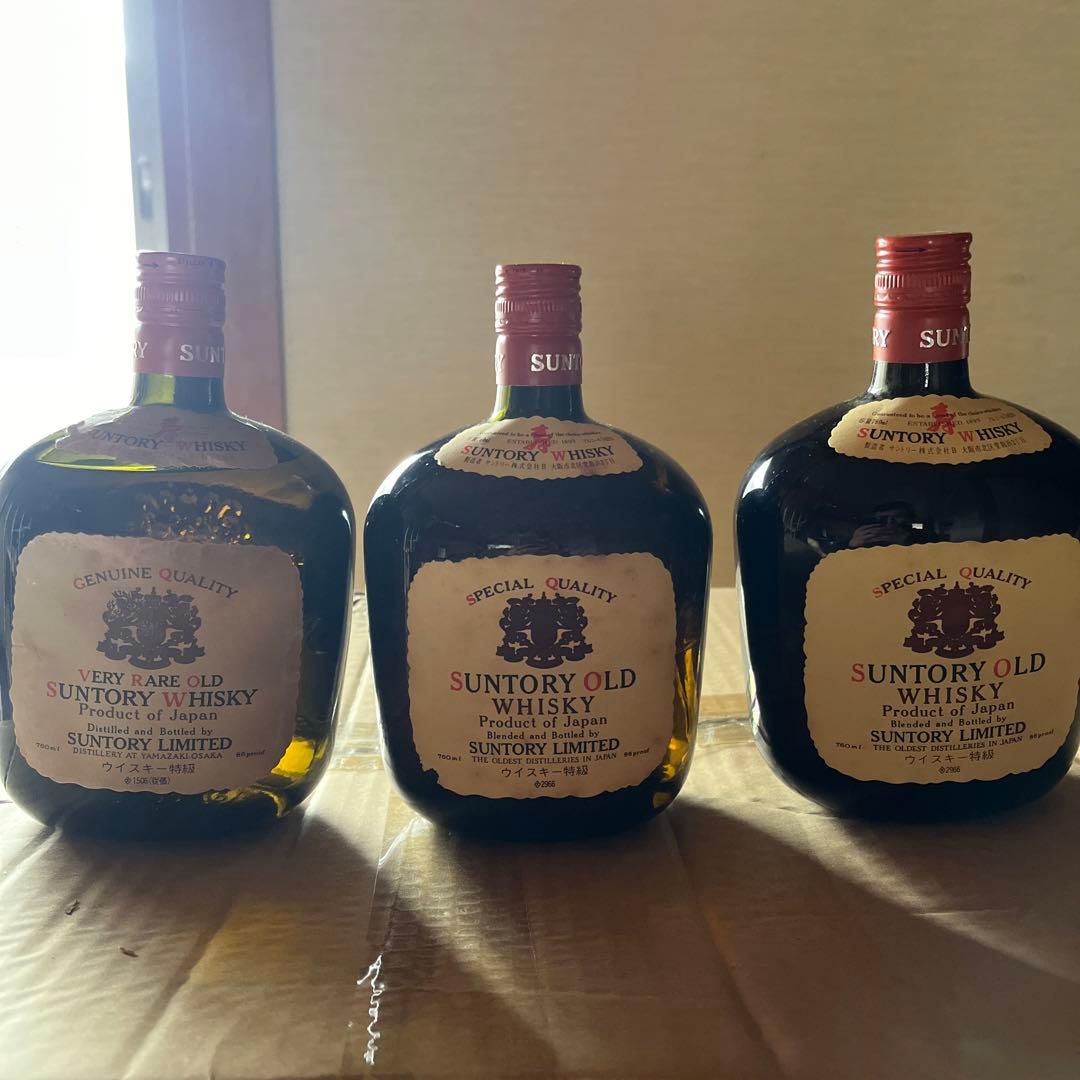 サントリーオールドウイスキー 750ml 3本セット